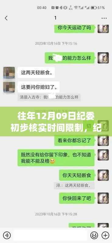 温馨日常背后的纪委核实,12月09日的初步核实时间限制揭秘